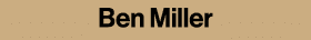Ben Miller