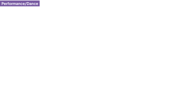 Performance/Dance Wee Move Friday 8 August, 5pm 6:30pm Think open mic – but for movement! Wee Move is an open movemen...
