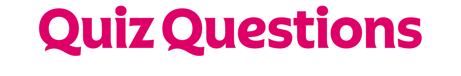 Quiz Questions