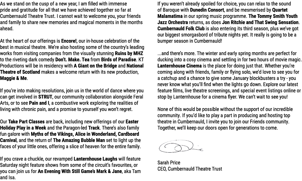 As we stand on the cusp of a new year, I am filled with immense pride and gratitude for all that we have achieved tog   