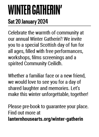 WINTER GATHERIN  Sat 20 January 2024 Celebrate the warmth of community at our annual Winter Gatherin   We invite you    