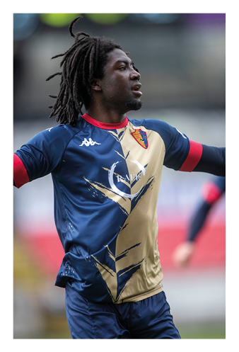 07APR24 East Kilbride’s first goal Cele. East Kilbride 2 v 2 Tranent, Lowland League Cup Final 2024 at Broadwood Stadium, Cumbernauld. Tranent won on penalties.